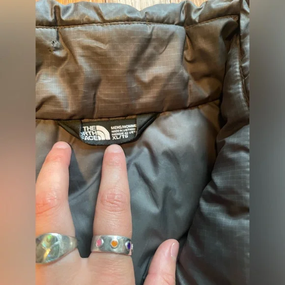 NorthFace 550 Insulated Goose Down Grey Vest 🪿 - Picture 5 of 6